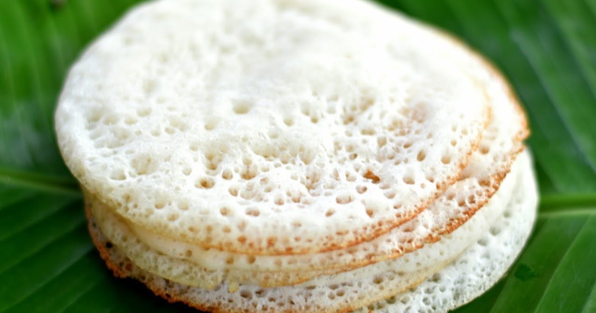 Soft Appam Recipe without yeast Malayalam