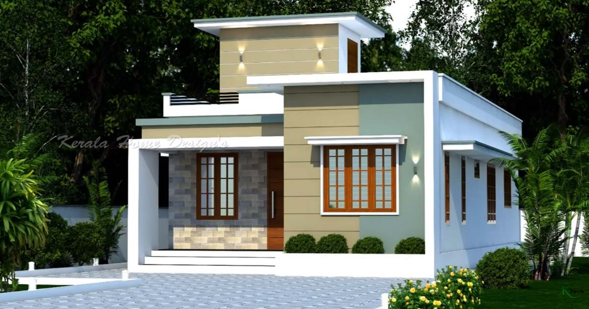 10 Lakh 470 SQFT 2 BHK House Plan