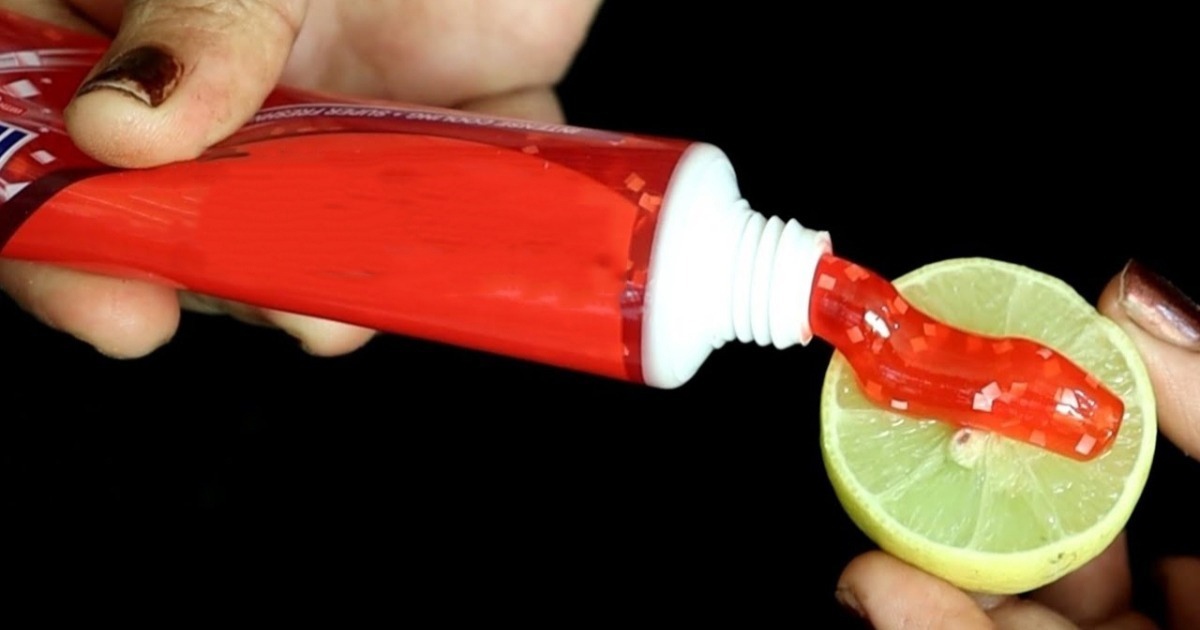 Lemon And Paste Cleaning Tip