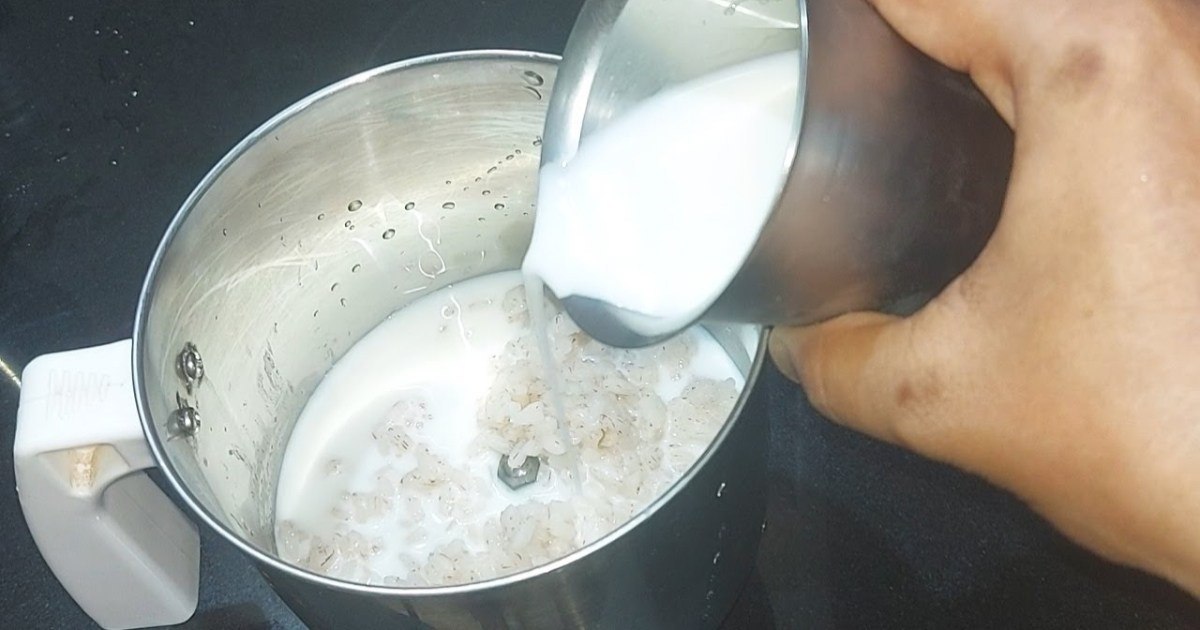 Leftover Rice Milk Recipe