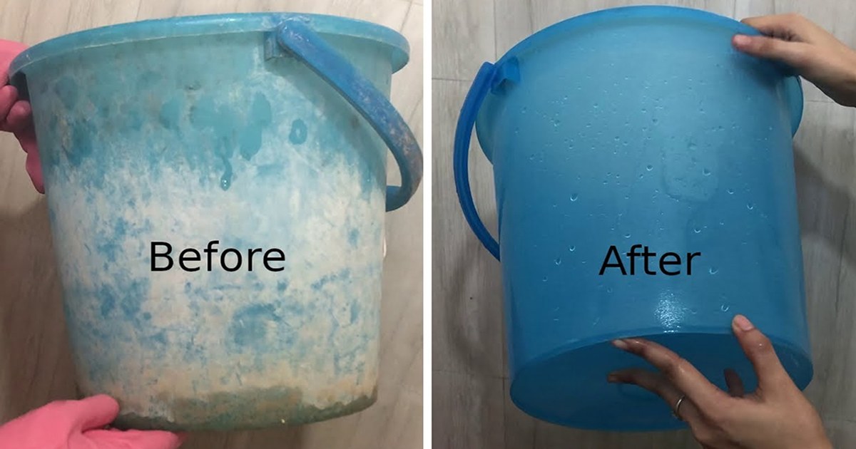 Bucket Cleaning Easy Tip