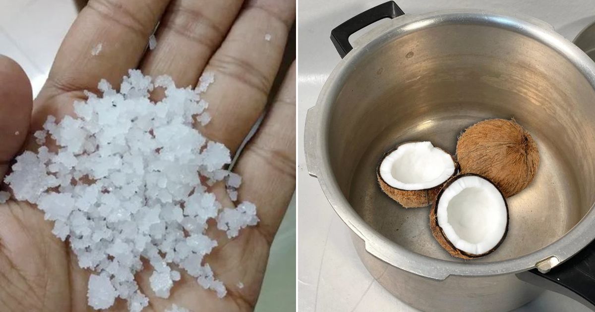 Coconut Oil Preparation By Using Crystal Salt